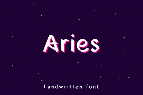 Aries Font: Modern Display Type