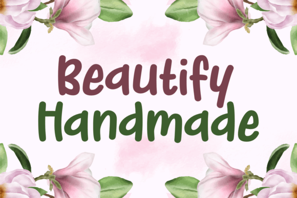 Beautify Handmade Font