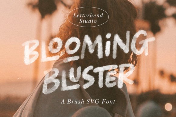 Blooming Bluster Font for Business Branding