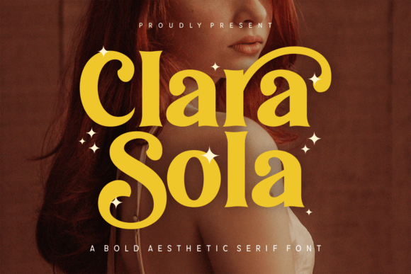 Clara Sola: A Vintage Display Font