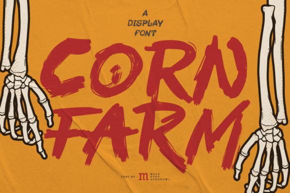 Corn Farm Font for Creative Design