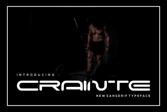 Crainte: A Stylish Display Font for Creative Projects