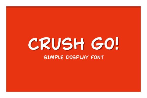 Crush Go Font for Web Design