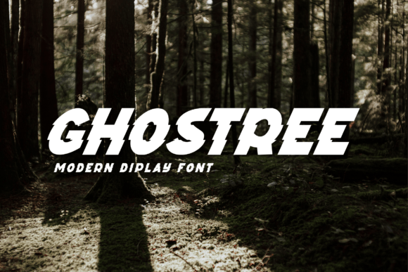 Ghostree: A Bold Font for Business Branding