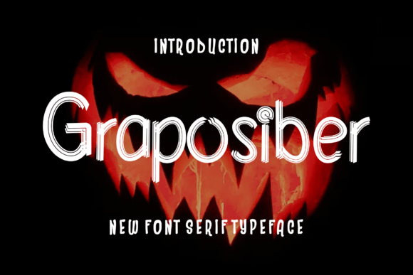 Graposiber Font for Creative Projects