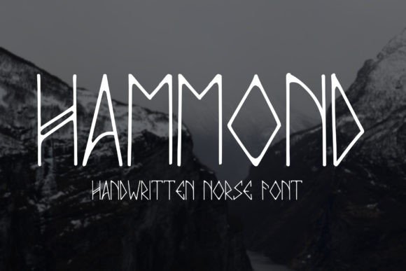 Hammond Font for Creative Projects