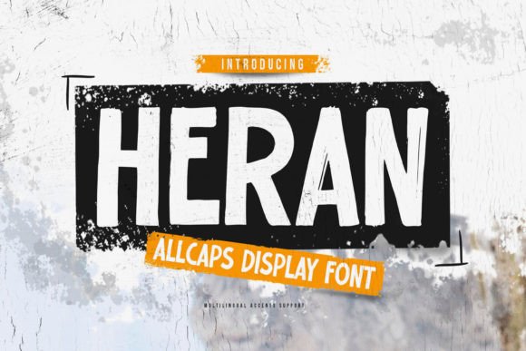 Heran: A Bold Display Font for Business