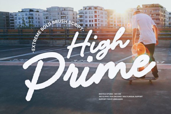 High Prime Font for Bold Web Design