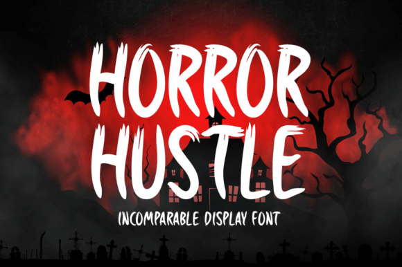 Horror Hustle Font for Halloween Campaigns