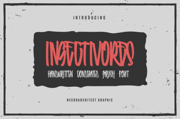 Insectivores Font for Web Design