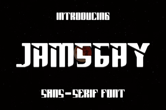 Jamsgay Font for Editorial Design