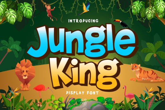 Jungle King Font for Creative Projects