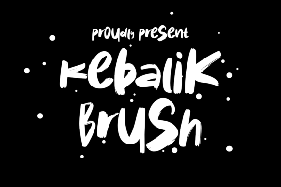 Kebalik Brush Font