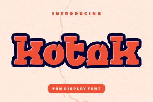 Kotok Font: Bold & Modern