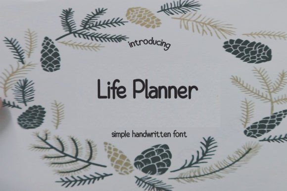 Life Planner Font for Creative Projects