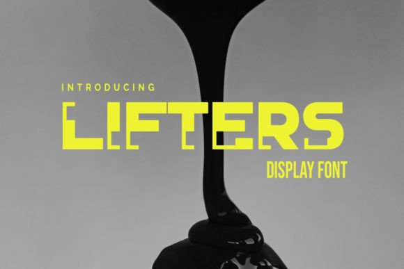 Lifters Font for Editorial Design