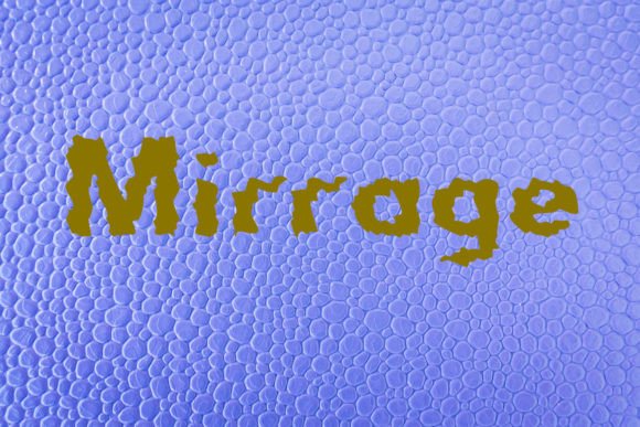 Mirrage Font for Web Design