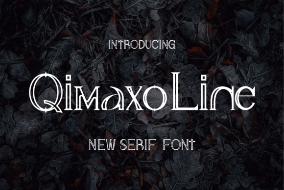 Qimaxo Line: A Stylish Display Font