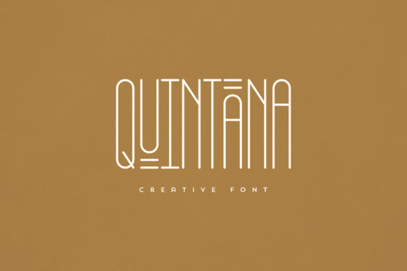 Quintana: A Display Font for Elegant Branding