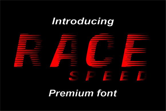 Race Speed Font for Bold Branding