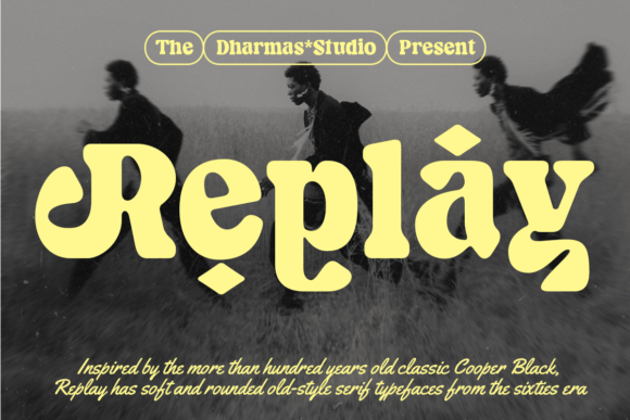 Replay Font: Retro Style for Editorial Design