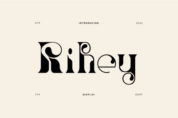 Rihey Font for Professional Branding
