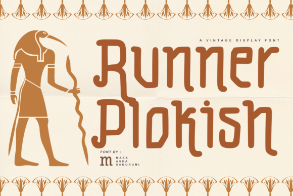 Runner Plokish: A Font for Business Style