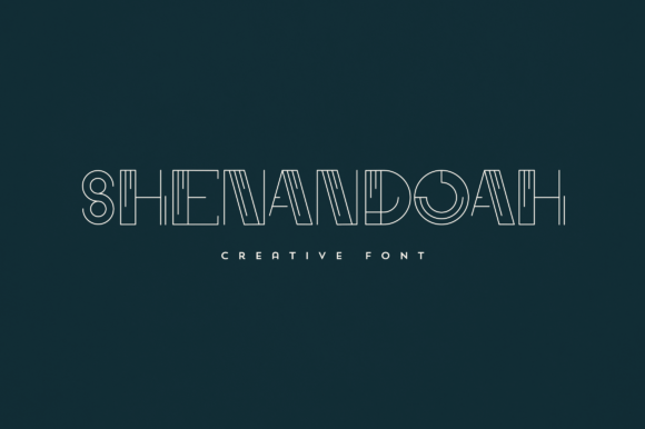 Shenandoah Font for Creative Projects
