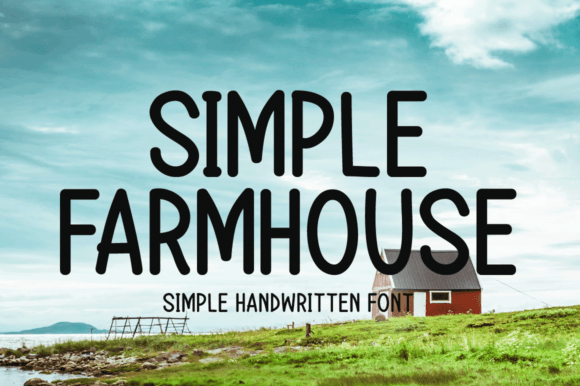 Simple Farmhouse Font