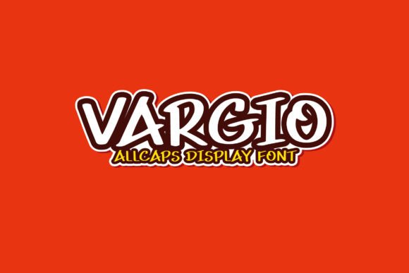 Vargio Font: Retro Display with Handmade Look