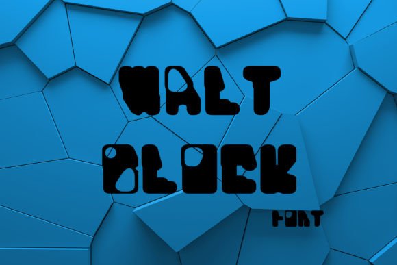 Walt Block Font for Bold Campaigns